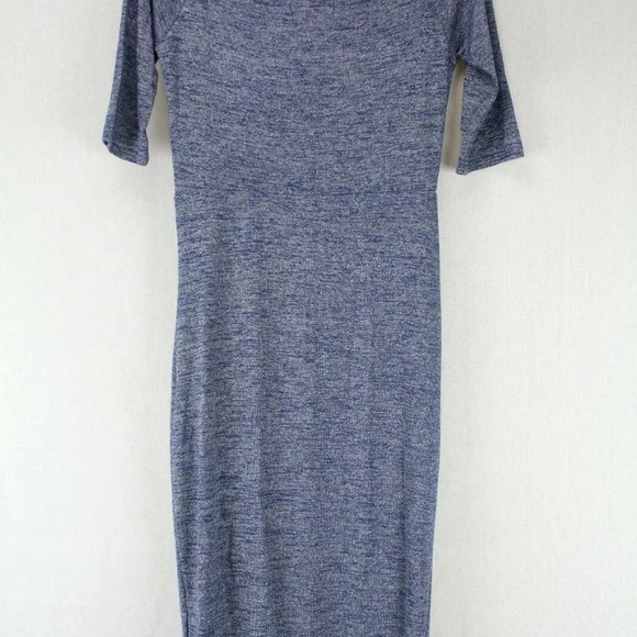 NWT CBR Women's  Blue Dress with Wrap Skirt - Picture 9 of 9
